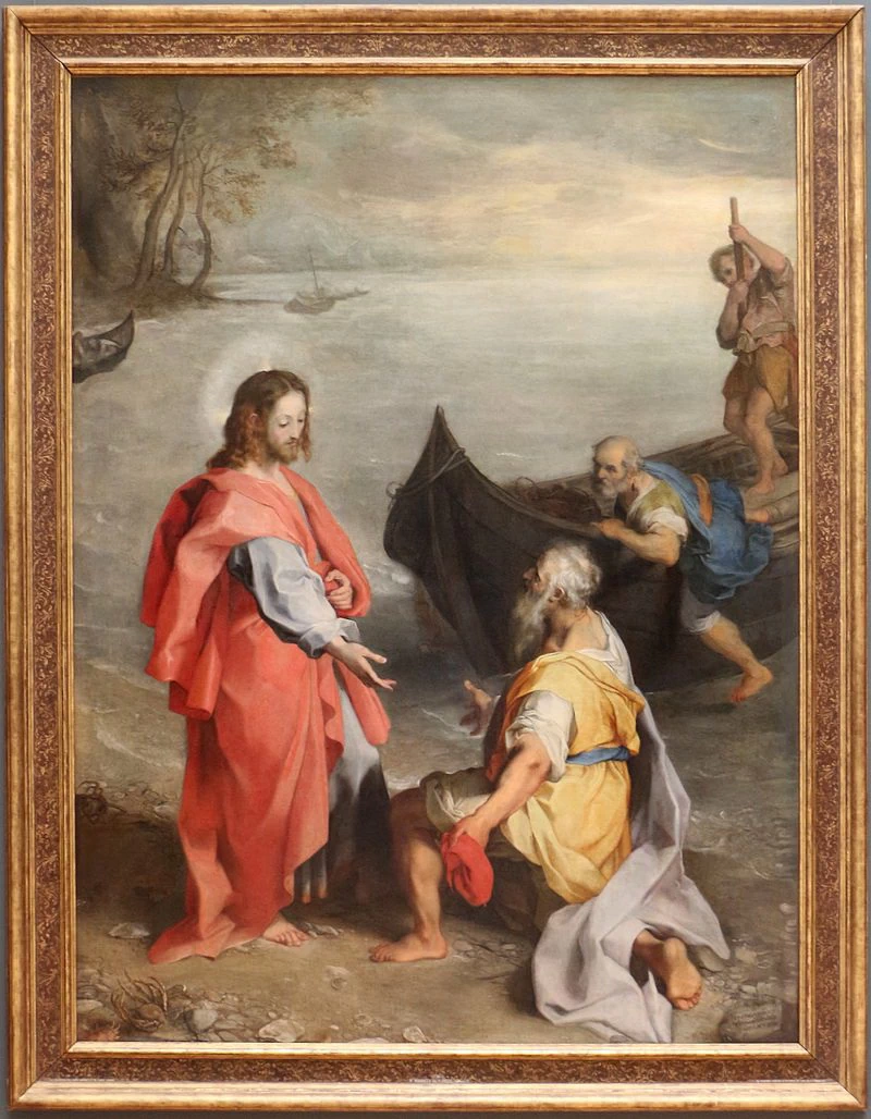 La chiamata di Pietro e Andrea - Museum of Arts of Belgium, Barocci Federico